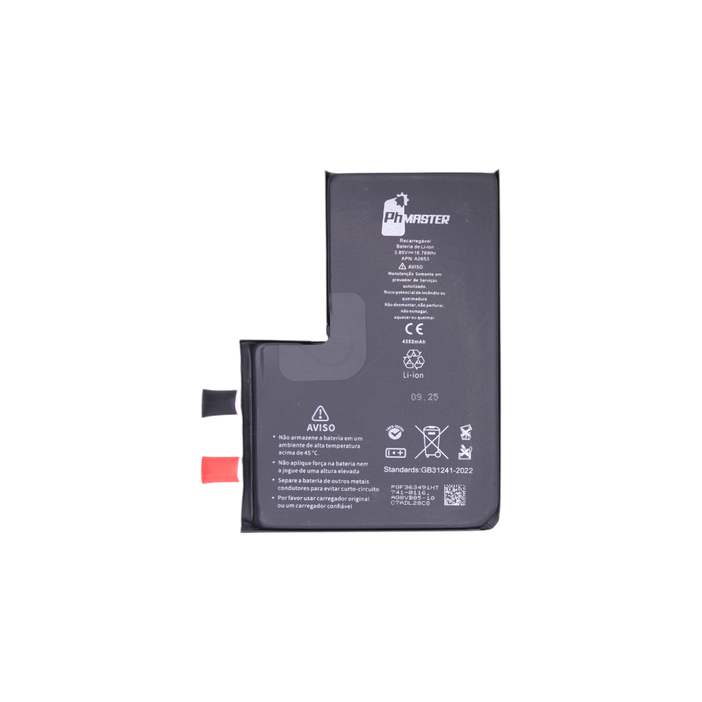 Bateria iPhone 13 Pro Max Sem Flex