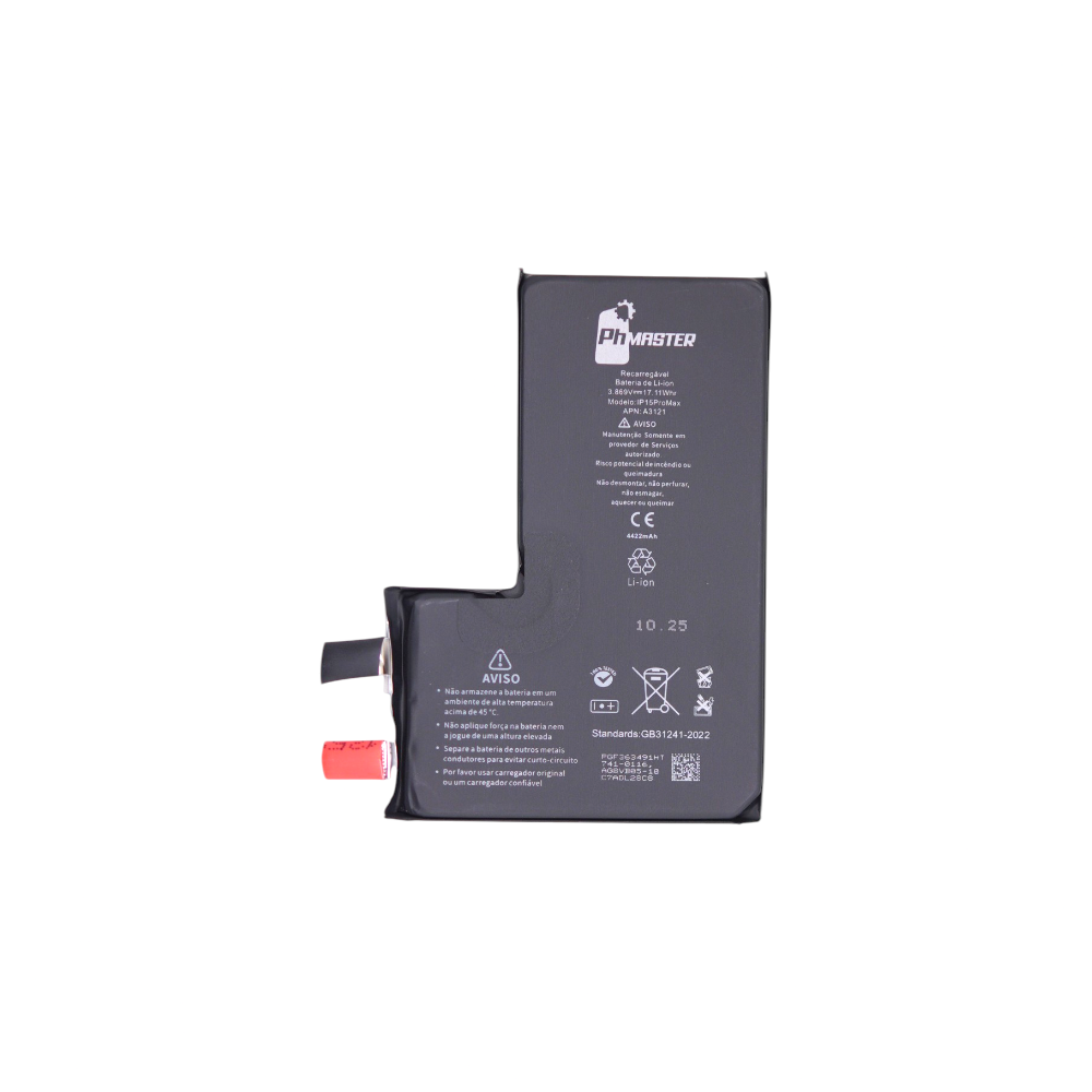 Bateria iPhone 15 Pro Max Sem Flex