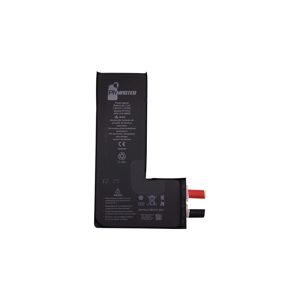 Bateria iPhone 11 Pro Sem Flex