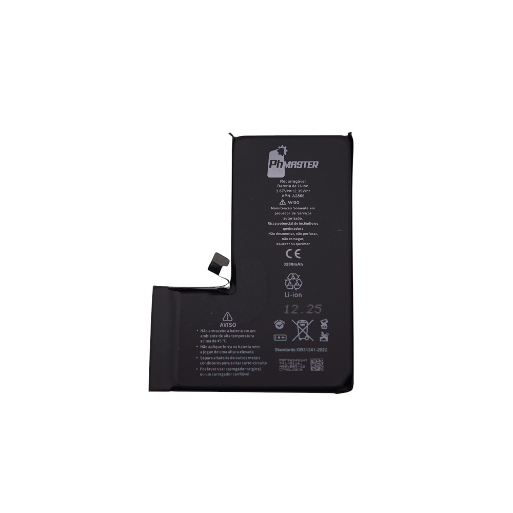 Bateria iPhone 14 Pro Com Flex