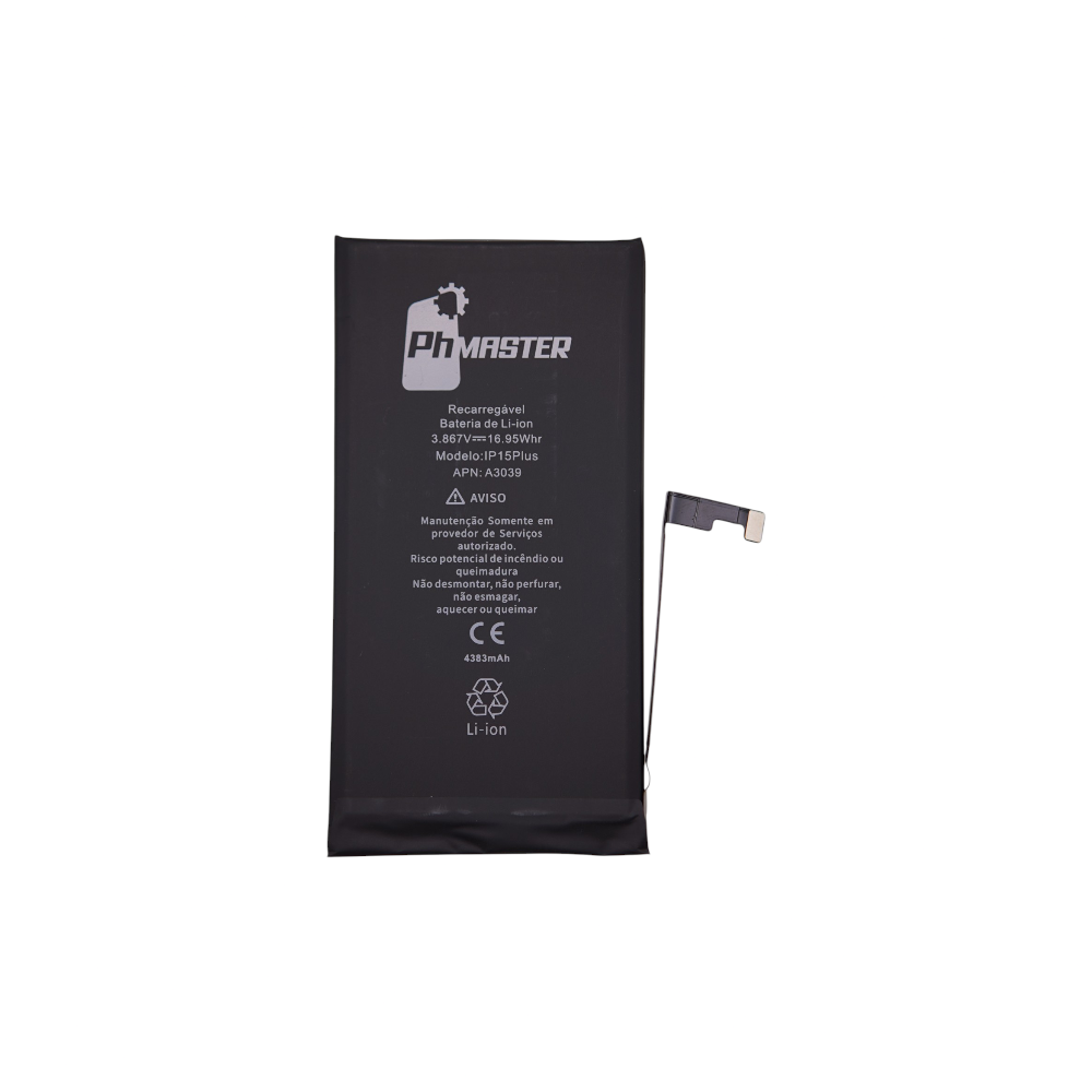 Bateria iPhone 15 Plus Com Flex