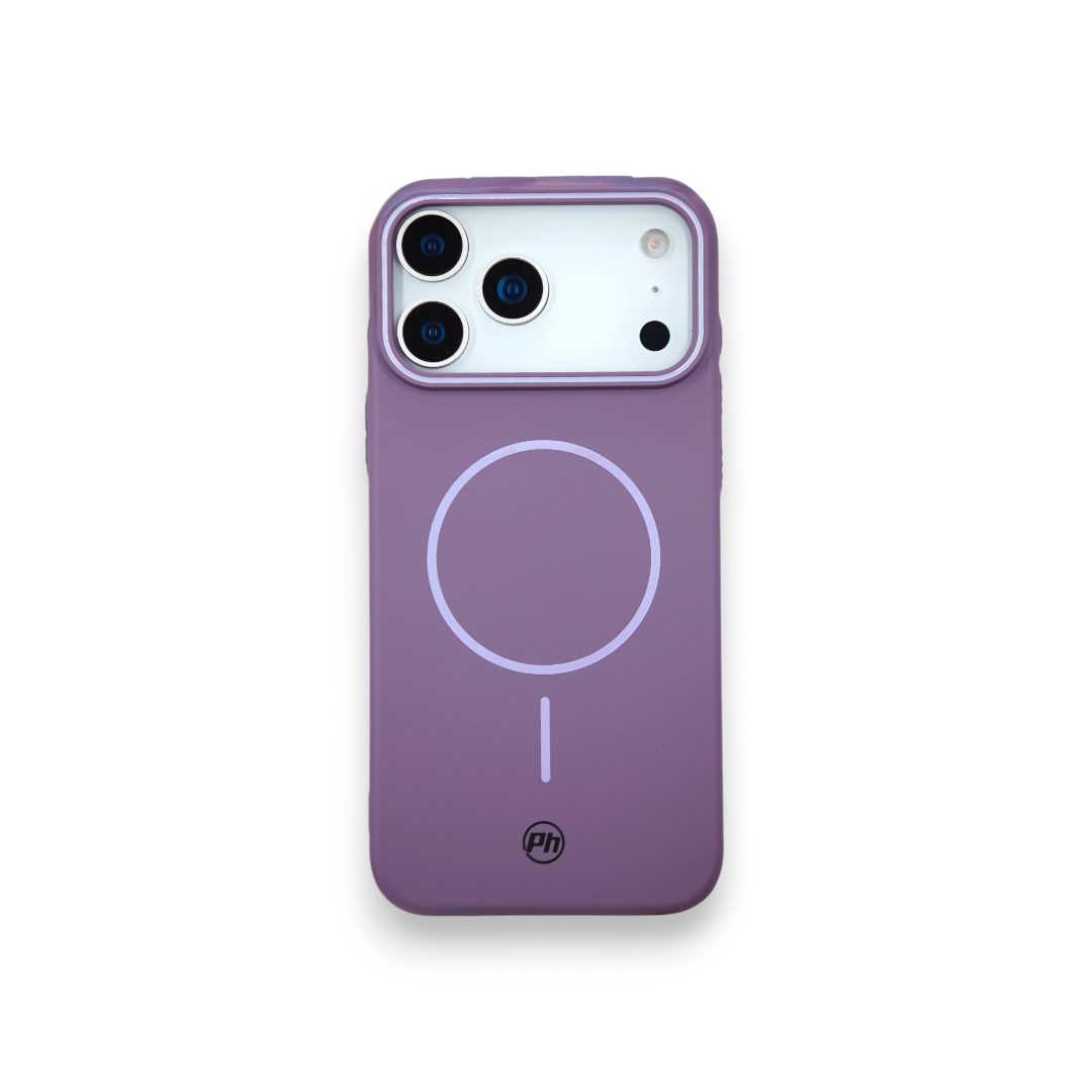Case PH 17 Pro silicone macio roxo