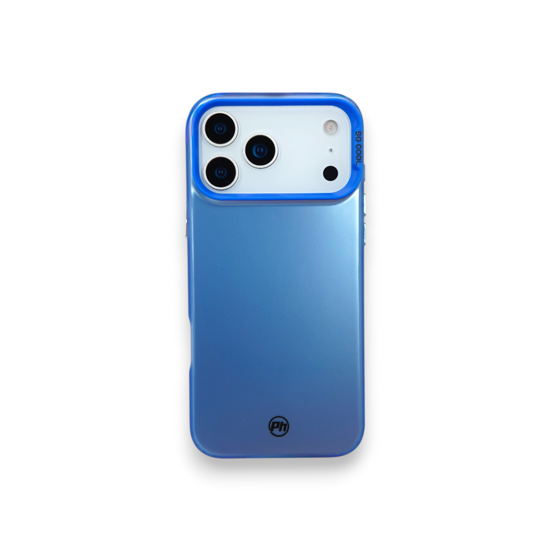 Case PH 17 Pro metálica azul