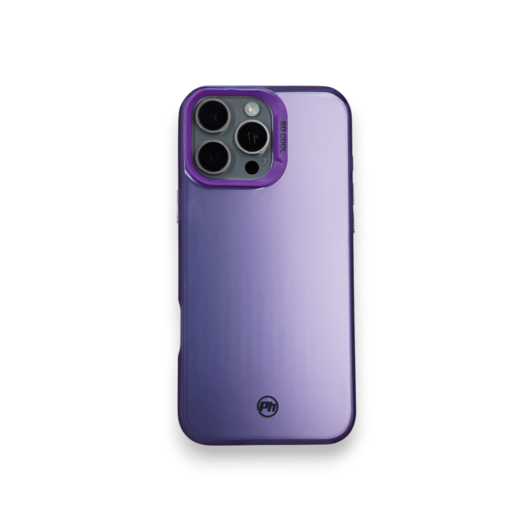 Case PH 16 Pro metálica roxa
