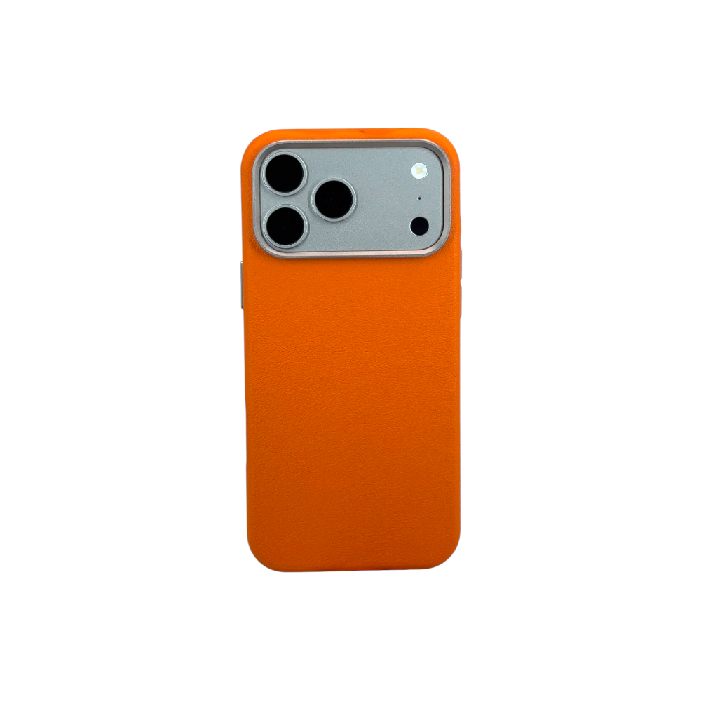 Case PH 17 Pro Max magnética laranja Plain Skin PH V-L06