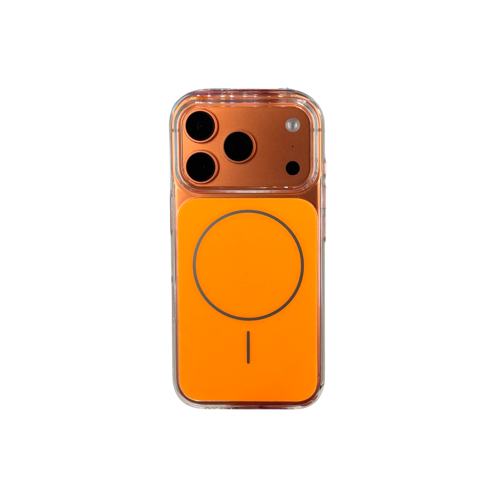 Case PH 17 Pro Max Corning Glass laranja Ph-003